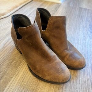 Sorel Brown Leather Ankle Boots